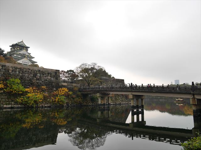 大阪城と極楽橋