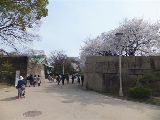 大阪城の太鼓櫓跡