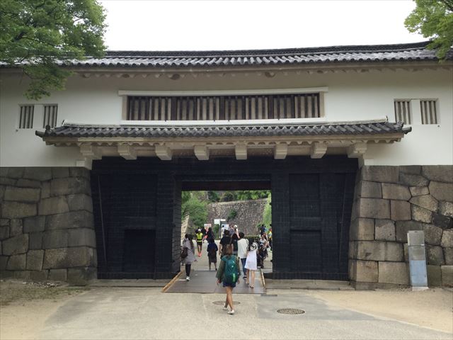 大阪城「青屋門」