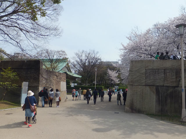 大阪城「太鼓櫓跡」