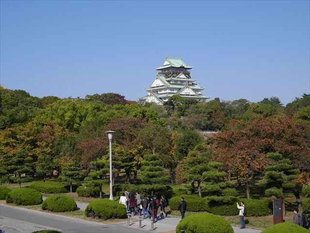 玉造口の石段を上ってみた大阪城