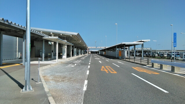 関西国際空港の空港リムジンバス乗り場