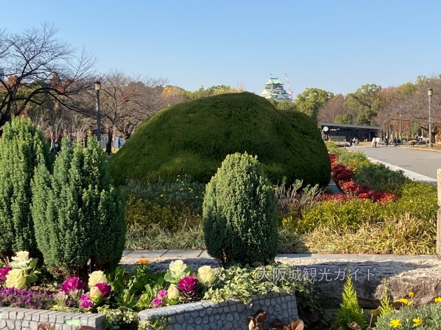 大阪城公園入口付近